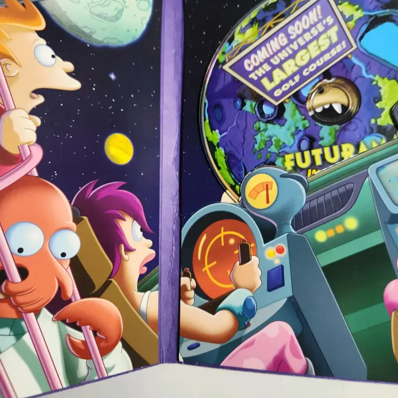 DVD FUTURAMA EN EL LEJANO Y SALVAJE VERD - 3