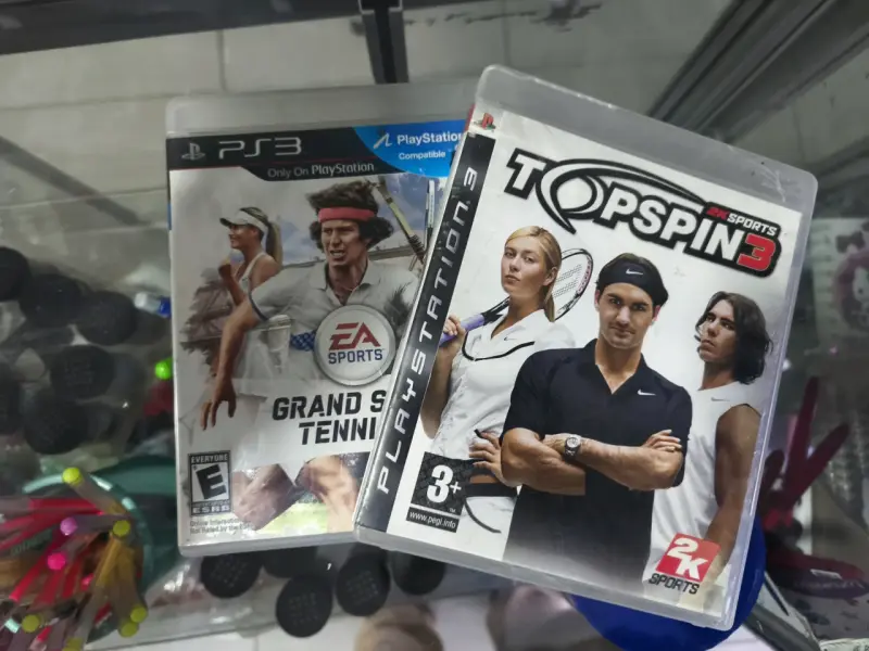 Juegos de tenis para PS3 Grand Slam y Top Spin 3