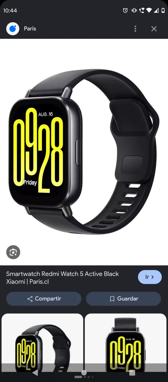 Smartwatch Xiaomi Redmi Watch 5 Active Negro - 1