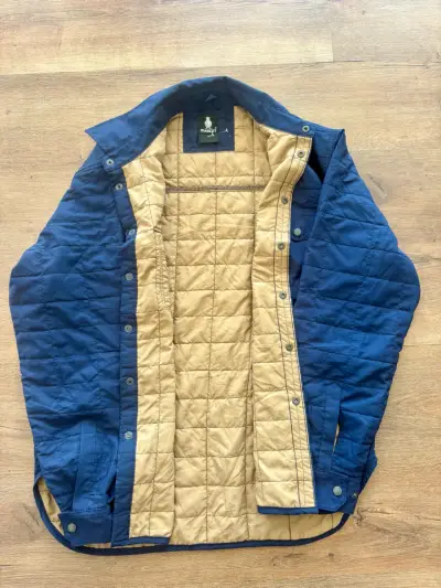 Chaqueta acolchada azul Mascot para hombre - miniatura 3