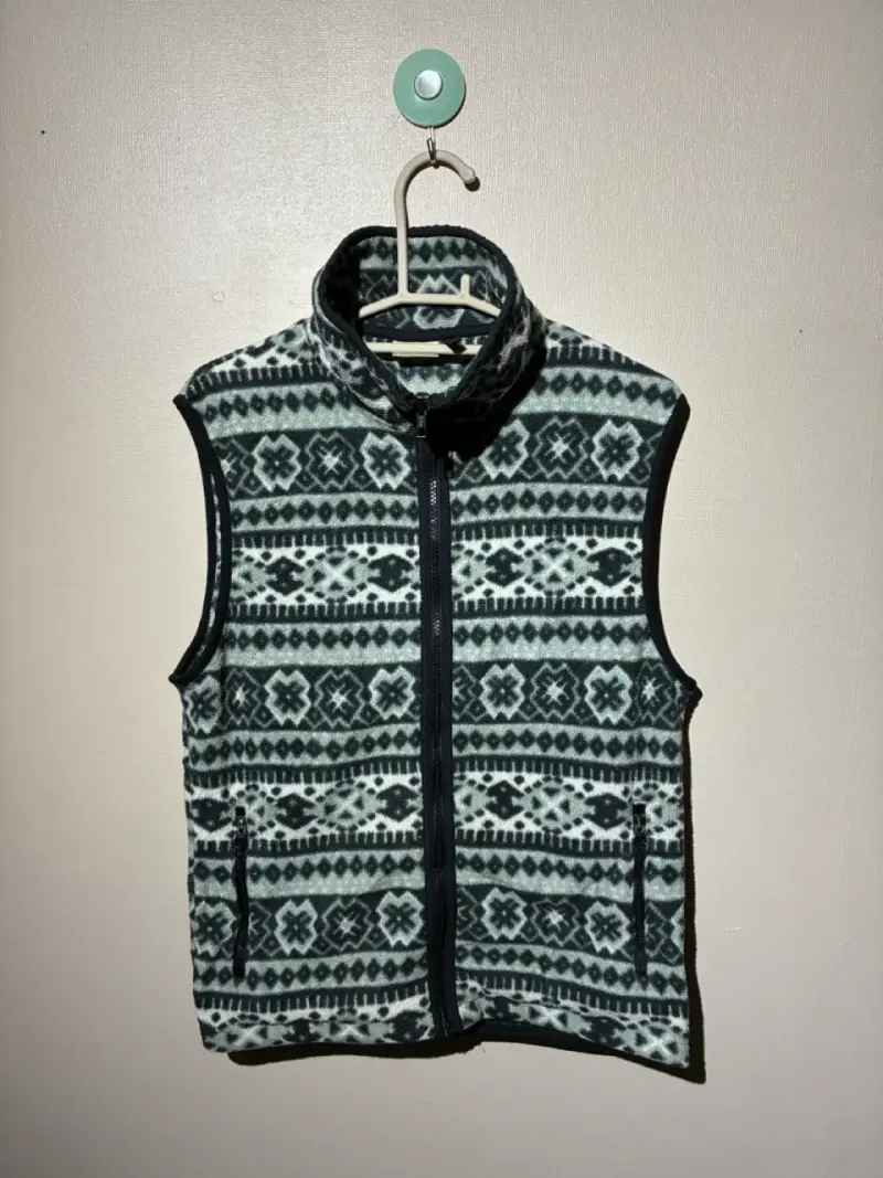 ♻️Chaleco polar sin mangas L.L. Bean estampado - 1