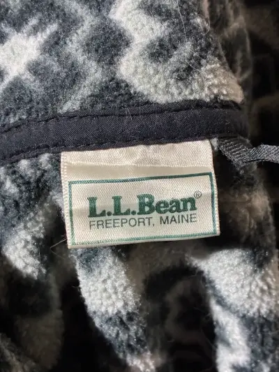 ♻️Chaleco polar sin mangas L.L. Bean estampado - miniatura 3