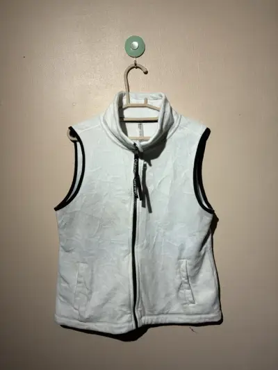 ♻️Chaleco sin mangas blanco Calvin Klein - miniatura 1