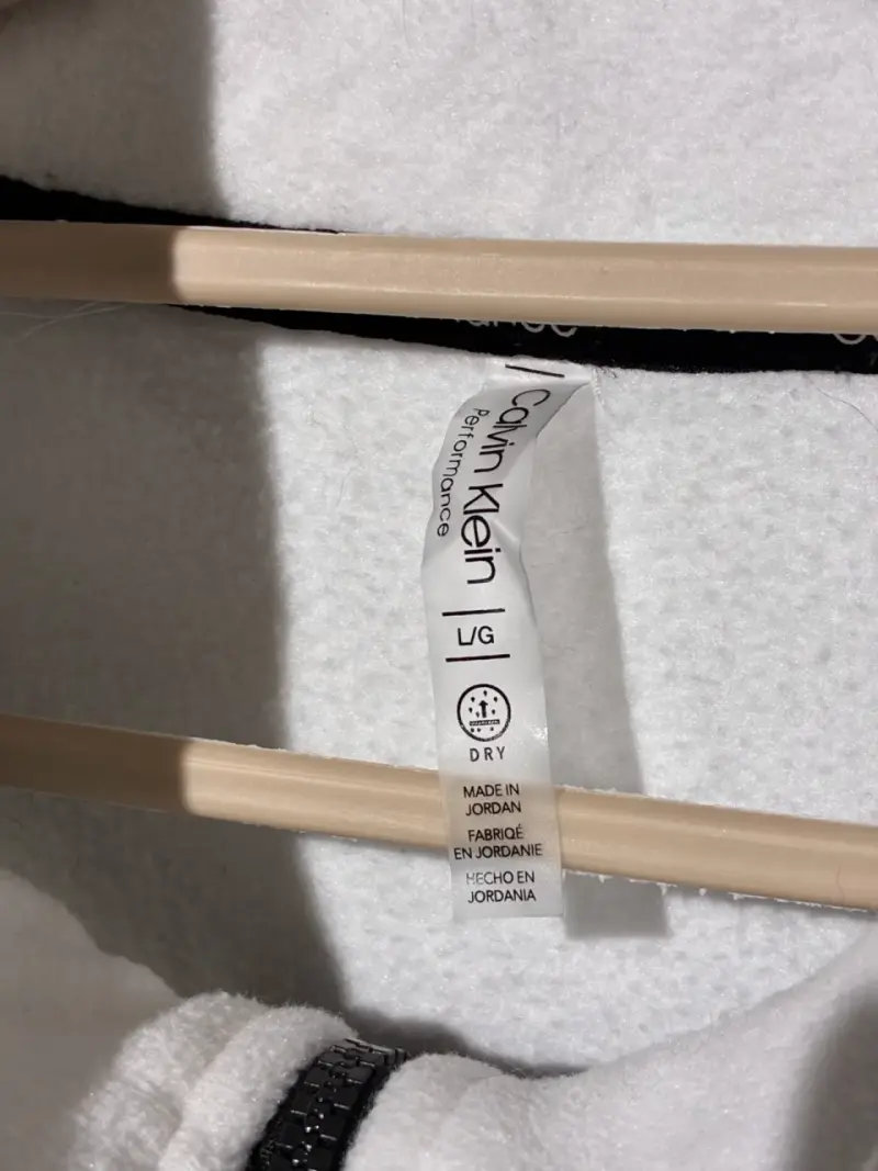 ♻️Chaleco sin mangas blanco Calvin Klein - 3