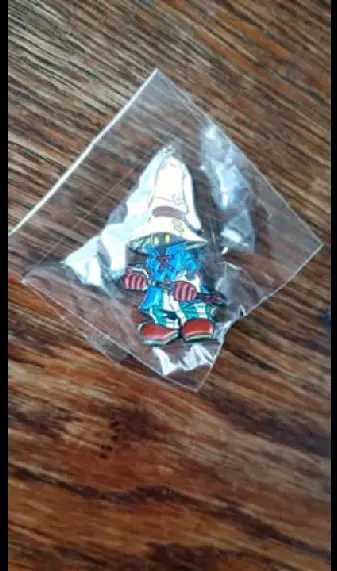 Pin Mago Negro Final Fantasy - Alta Calidad - 2