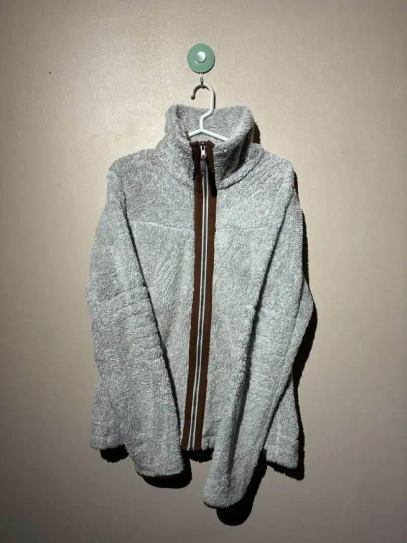 ♻️Chaqueta polar gris L.L.Bean con cierre - 1