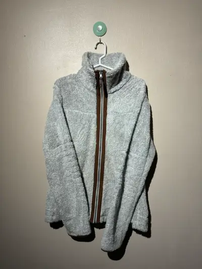 ♻️Chaqueta polar gris L.L.Bean con cierre - miniatura 1