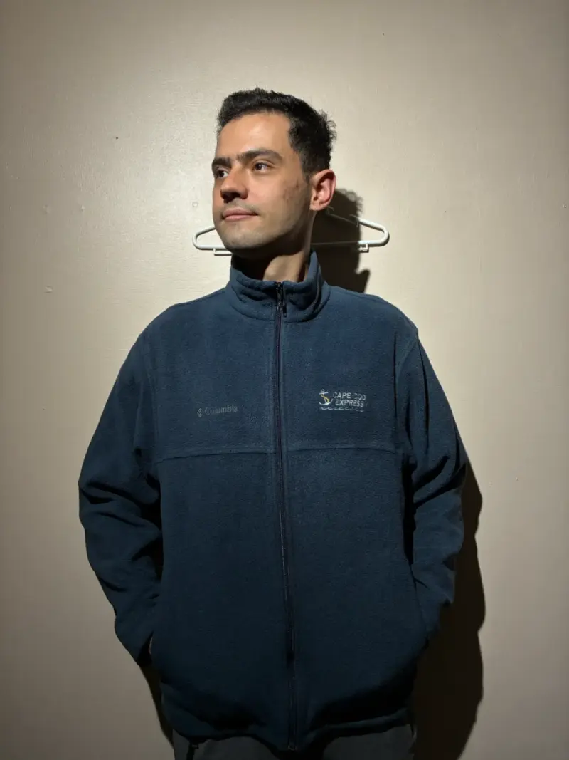 ♻️Chaqueta de polar Columbia azul marino - 3