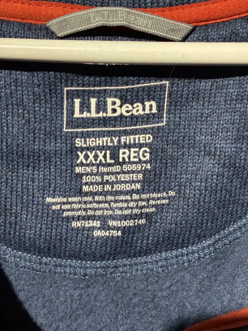 ♻️Chaleco sin mangas azul L.L. Bean para hombre - 3