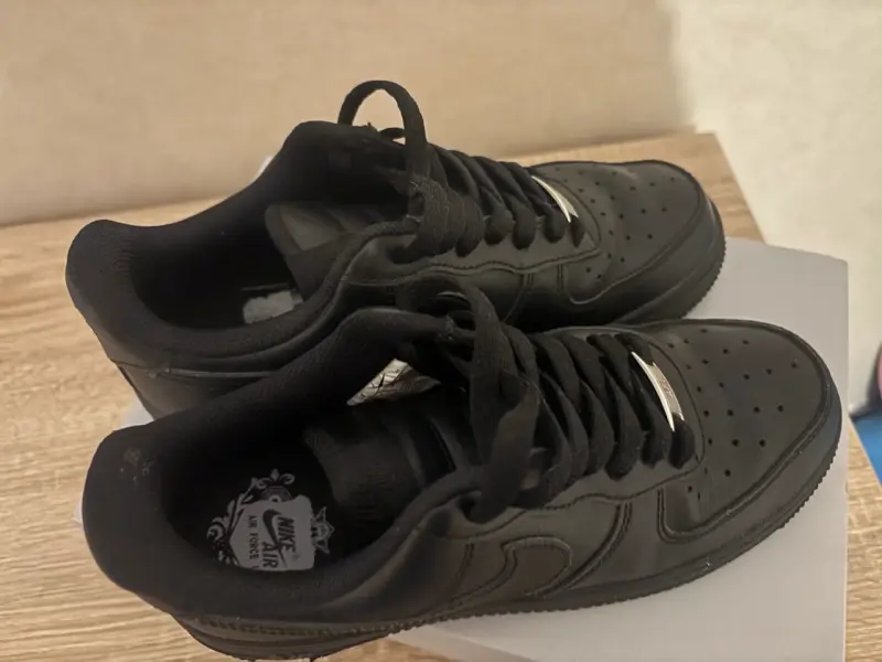 Zapatillas negras Nike Air Force 1 para mujer 37 - 3