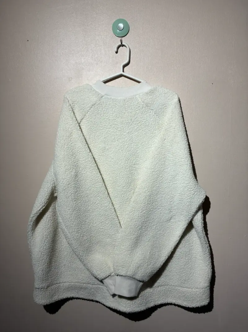 ♻️Polerón de lana Old Navy blanco talla XXL - 2