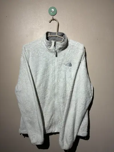 ♻️Chaqueta polar blanca The North Face para mujer - miniatura 1