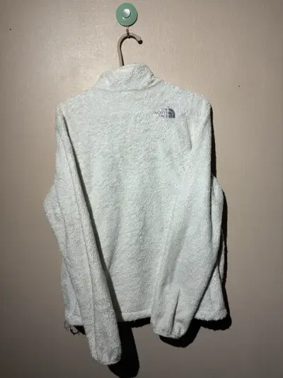 ♻️Chaqueta polar blanca The North Face para mujer - miniatura 2