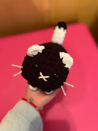 Gato waton a crochet hermoso - miniatura 1