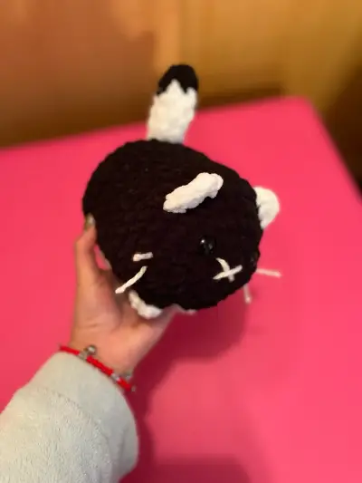 Gato waton a crochet hermoso - miniatura 2