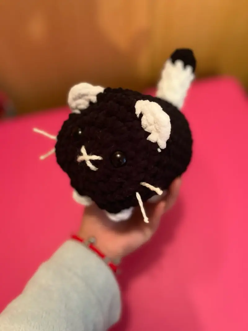 Gato waton a crochet hermoso - 3