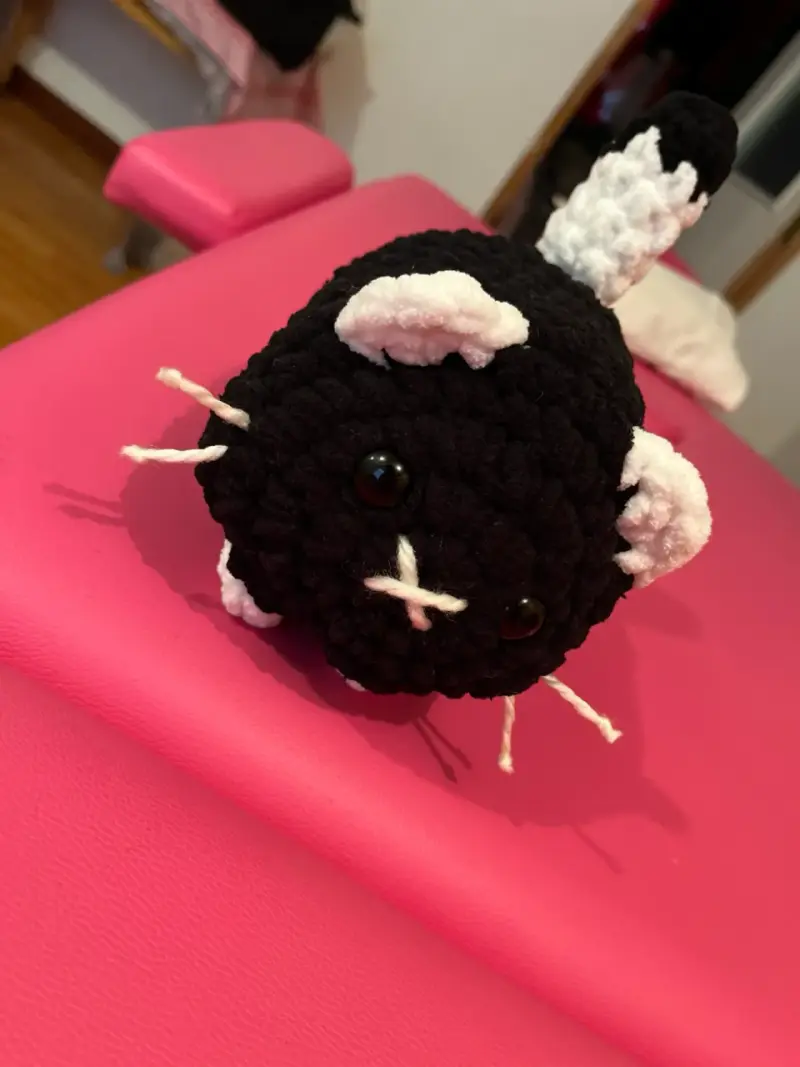 Gato waton a crochet hermoso - 4