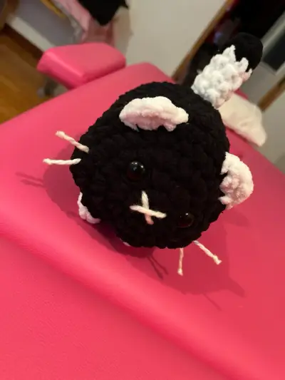 Gato waton a crochet hermoso - miniatura 4