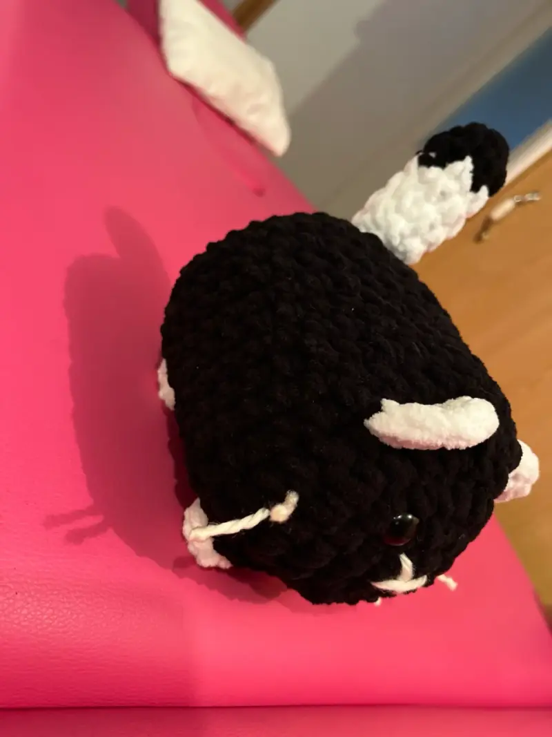 Gato waton a crochet hermoso - 5