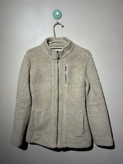 ♻️Chaqueta de lana beige Calvin Klein - miniatura 1