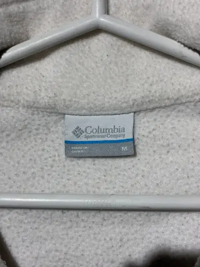 ♻️Chaqueta polar blanca Columbia para mujer - miniatura 3