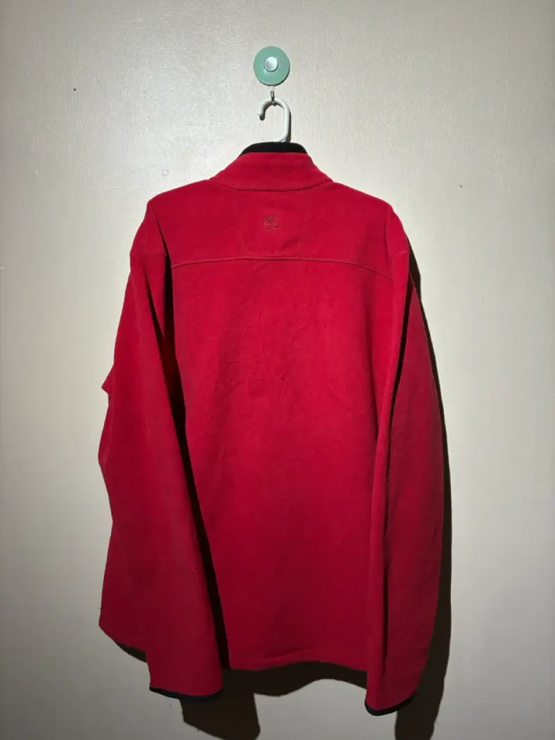♻️Chaqueta polar roja Timberland para hombre - 2