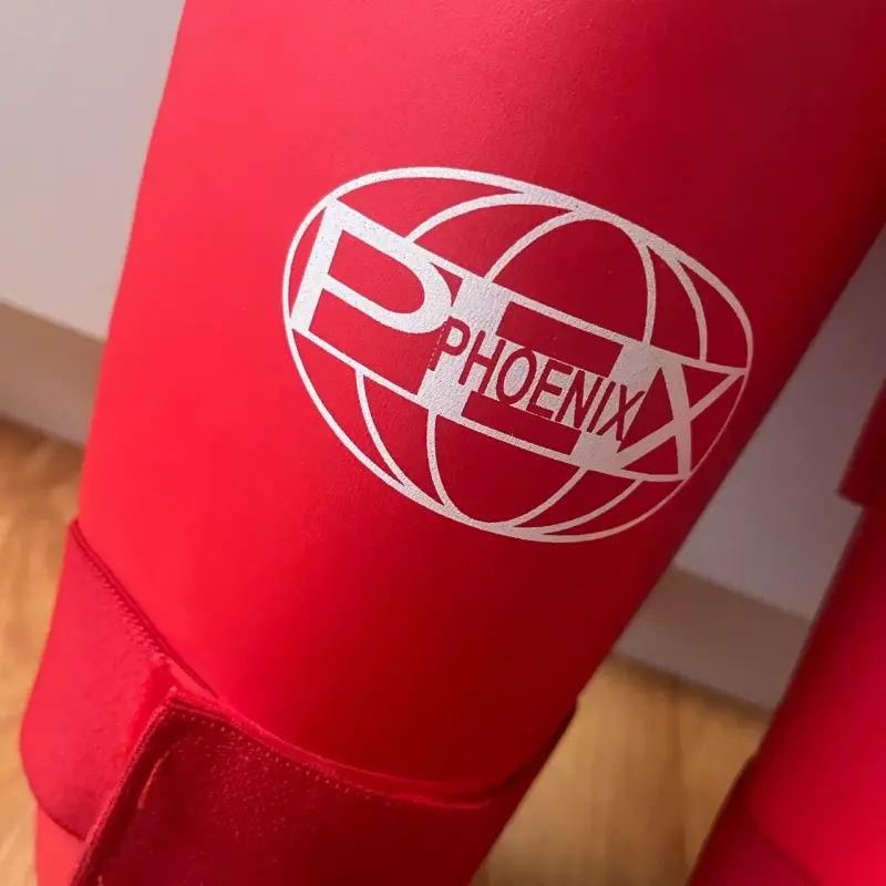 Protecciones de Karate Phoenix rojas - 3