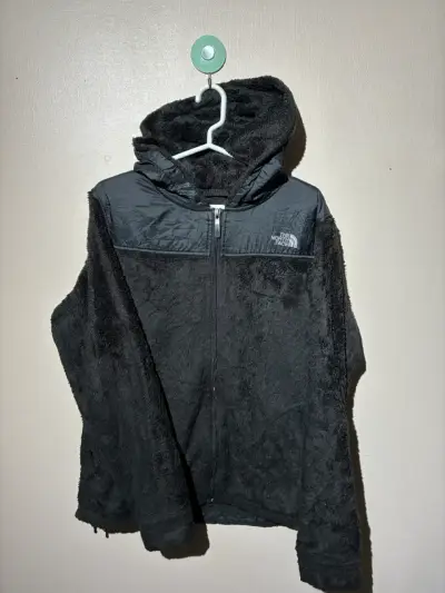 ♻️Chaqueta polar negra The North Face para mujer - miniatura 1