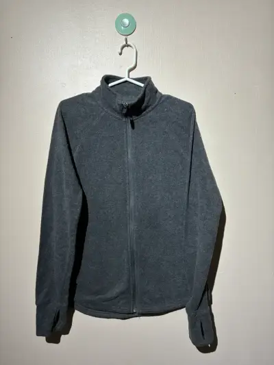 ♻️Chaqueta Polar Gris Old Navy Active Talla S - miniatura 1
