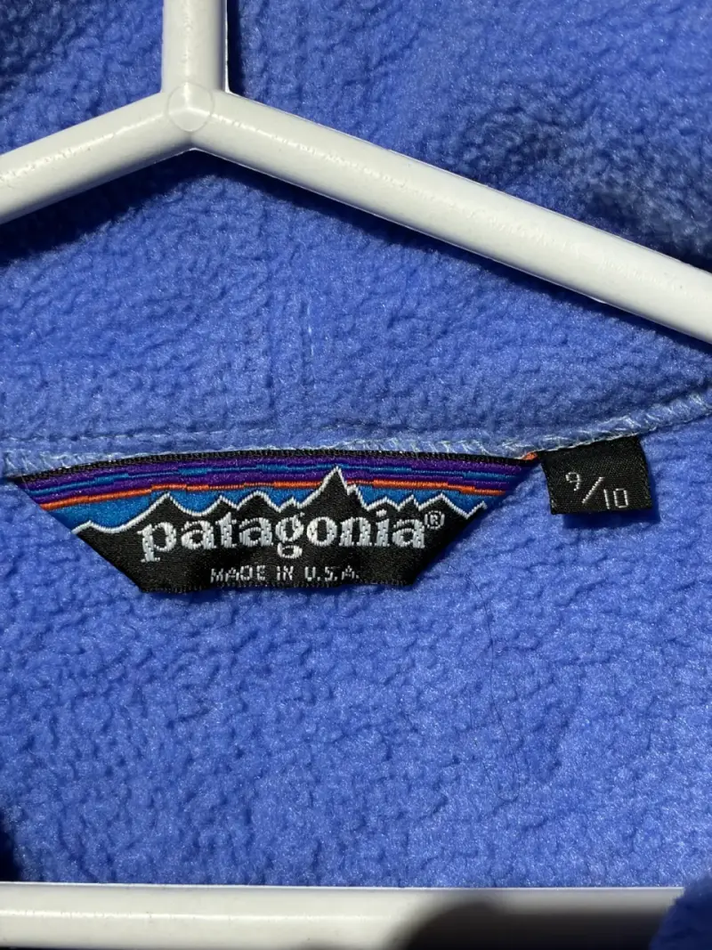 ♻️Chaqueta polar azul Patagonia para niños - 3