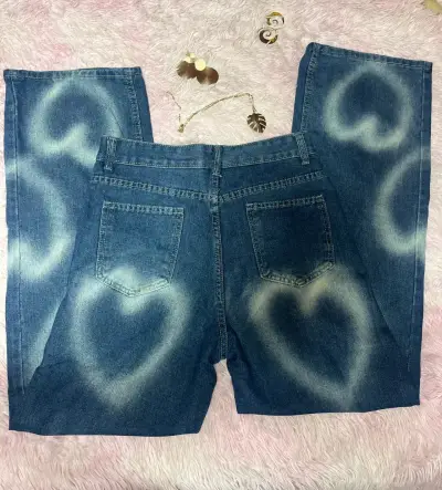 Jeans de mezclilla wide leg - miniatura 6
