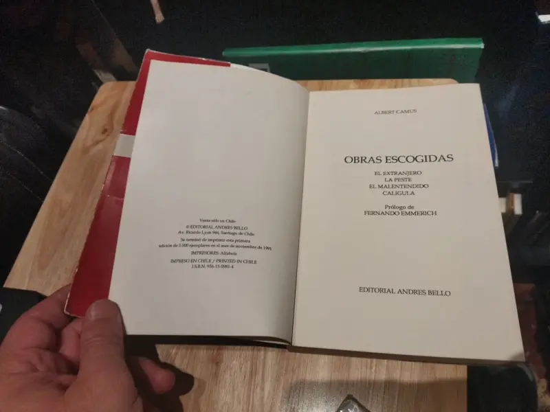 Libro Obras Escogidas de Albert Camus - 2