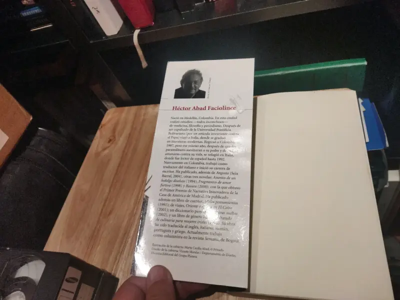 Libro 'El olvido que seremos' de Héctor Abad Faciolince - 3