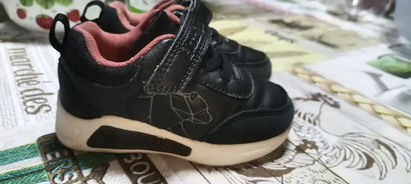 Zapatillas negras para niños Black & Blue - 6