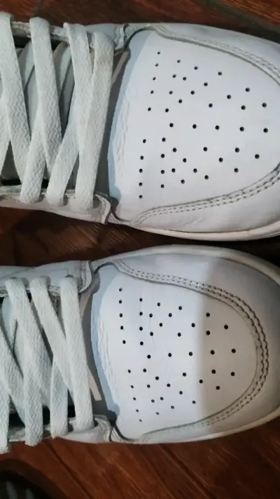 Zapatillas deportivas blancas y negras Air Jordan - miniatura 4