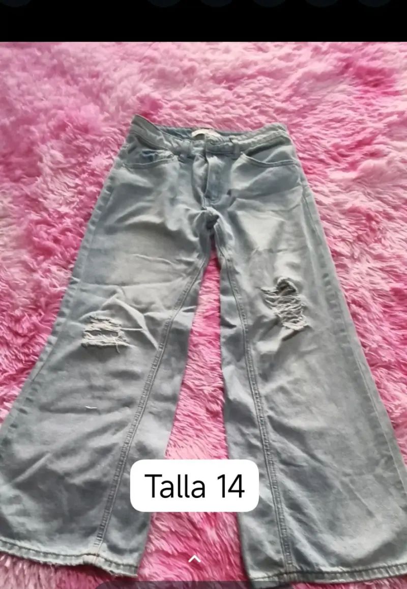 Jeans de mujer desgastados talla 14