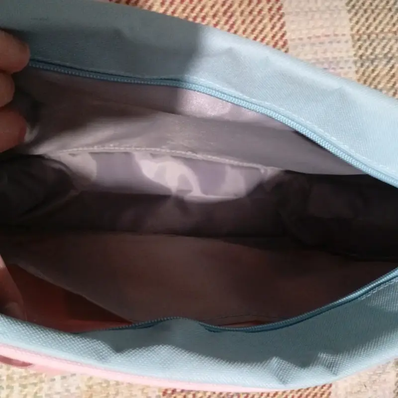 Bolso tote multicolor con diseño de corazón - 3