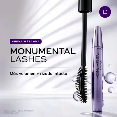 Máscara de Pestañas L'Bel Monumental Lashes - miniatura 1