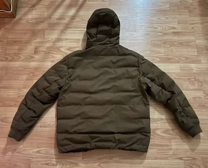 Chaqueta acolchada con capucha H&M marrón - 2