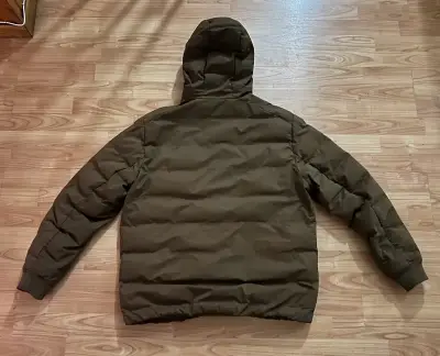 Chaqueta acolchada con capucha H&M marrón - miniatura 2