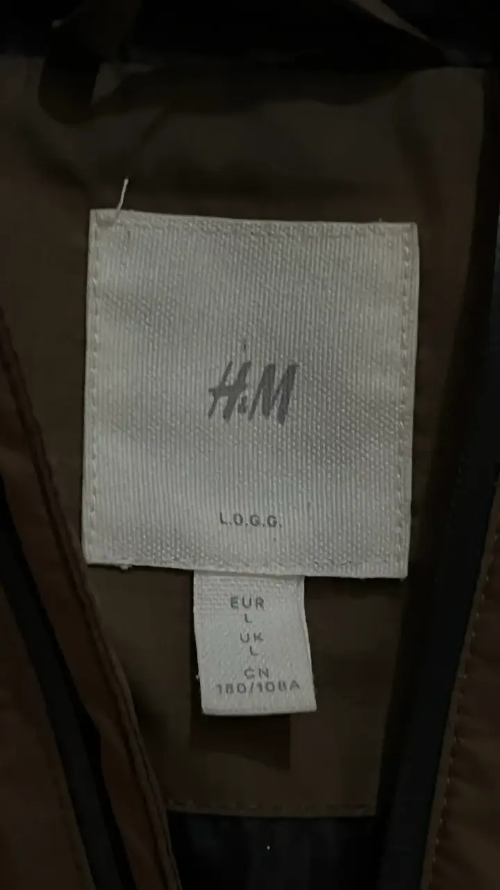 Chaqueta acolchada con capucha H&M marrón - 3