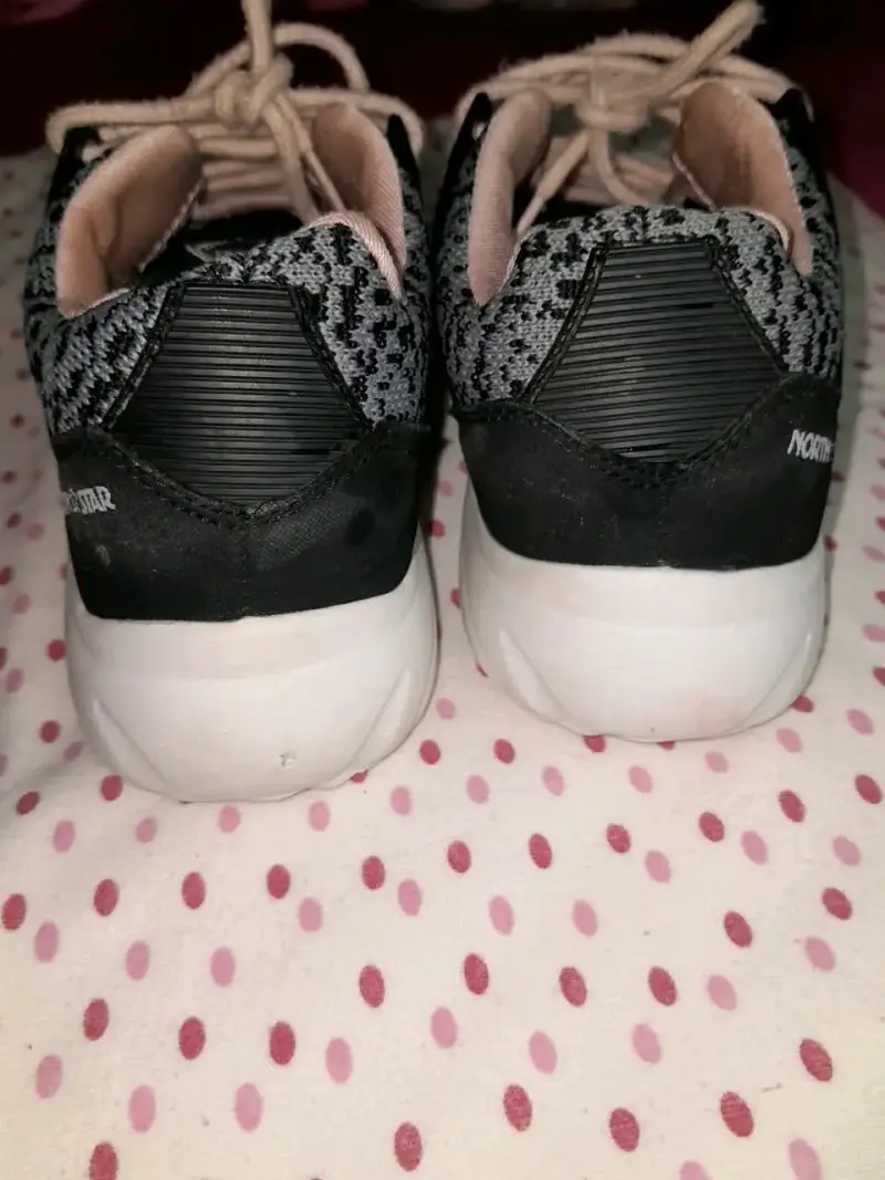 Zapatillas deportivas North Star negras y blancas - 4