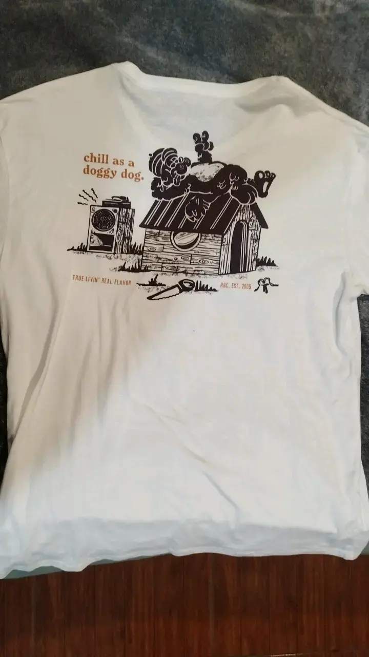 Polera Blanca Estampada Kaya Unite Talla L - 3