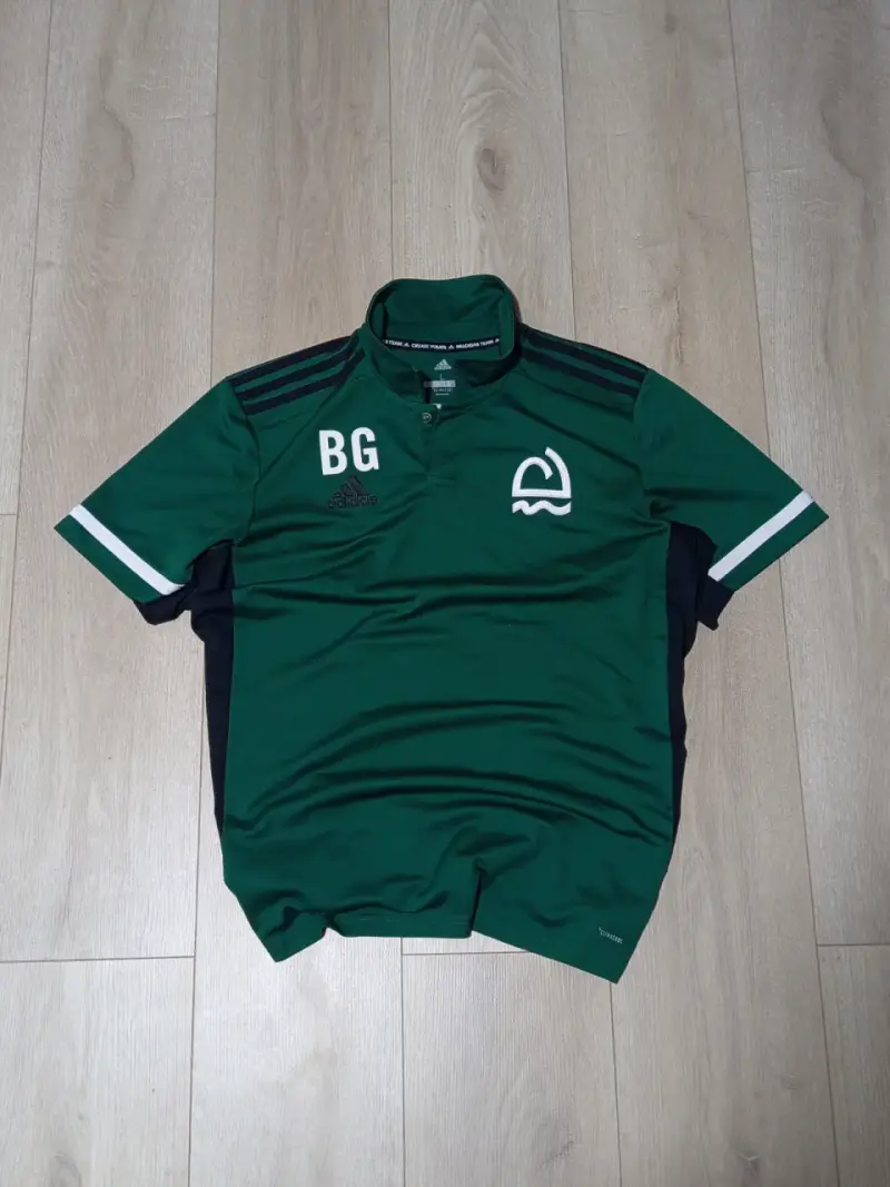 Polera Adidas Climacool Verde /Sportswear/ Talla L - 1