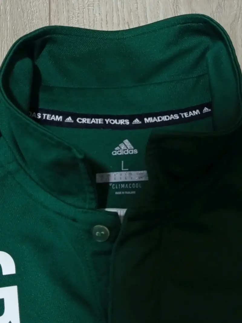 Polera Adidas Climacool Verde /Sportswear/ Talla L - 4