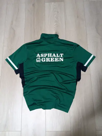 Polera Adidas Climacool Verde /Sportswear/ Talla L - miniatura 6