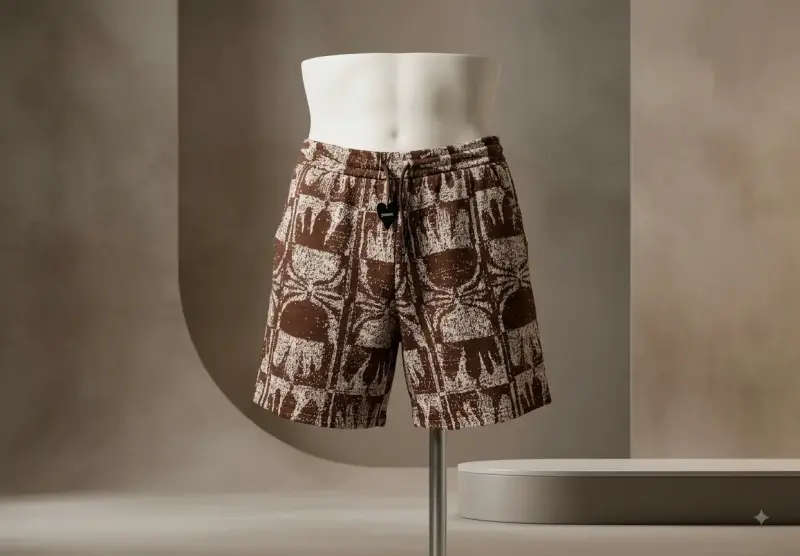 Shorts Marrón Fashion Nova