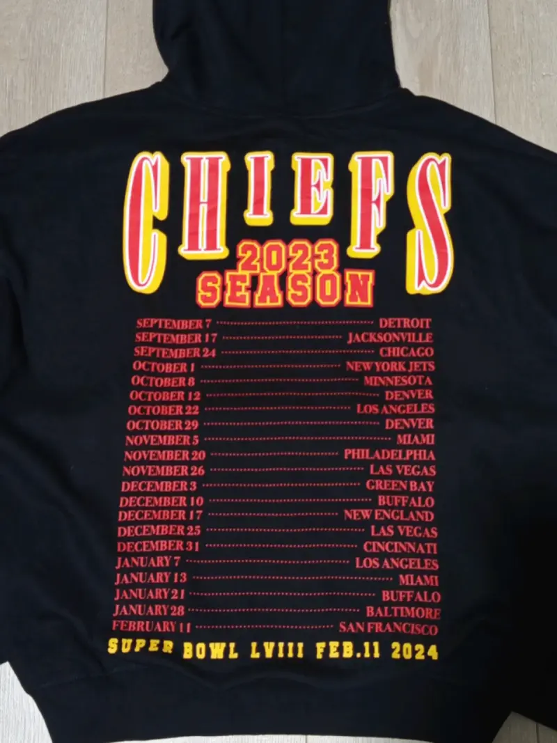 Polerón Hoddie Kansas City Chiefs Super Bowl 2 - 4