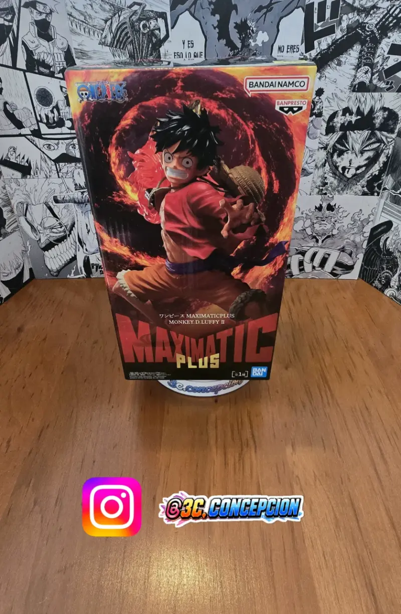 Figura de acción Monkey D. Luffy Maxmatic Plus - 2