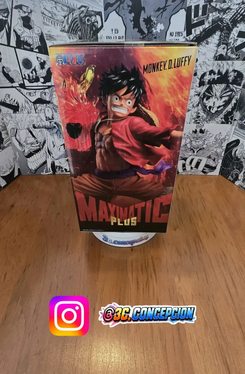 Figura de acción Monkey D. Luffy Maxmatic Plus - 3